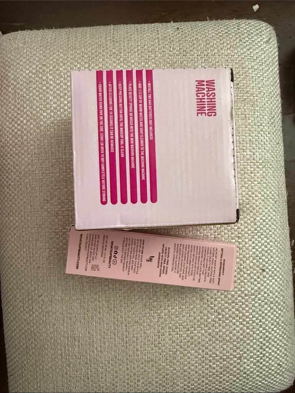 Makeup Washing Machine - Pink